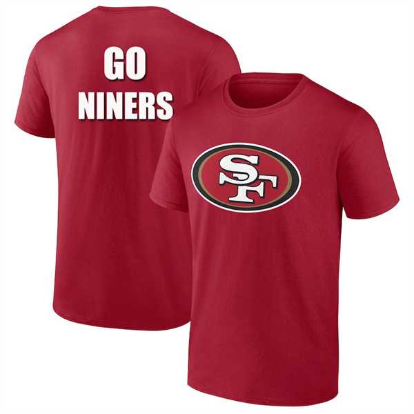 Men's 49ers Go Niniers Red 2024 Fan Limited T-Shirt,We sell and wholesale Men's 49ers Go Niniers Red 2024 Fan Limited T-Shirt on line form chian!